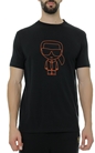 KARL LAGERFELD MEN-Tricou decorativ cu logo
